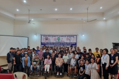 A group photo of the participants, the State Commissioner, and other resource persons